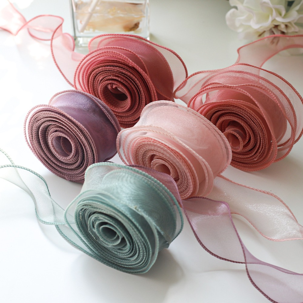 Ribbon Organza Roll - Rollo de cinta de satén para