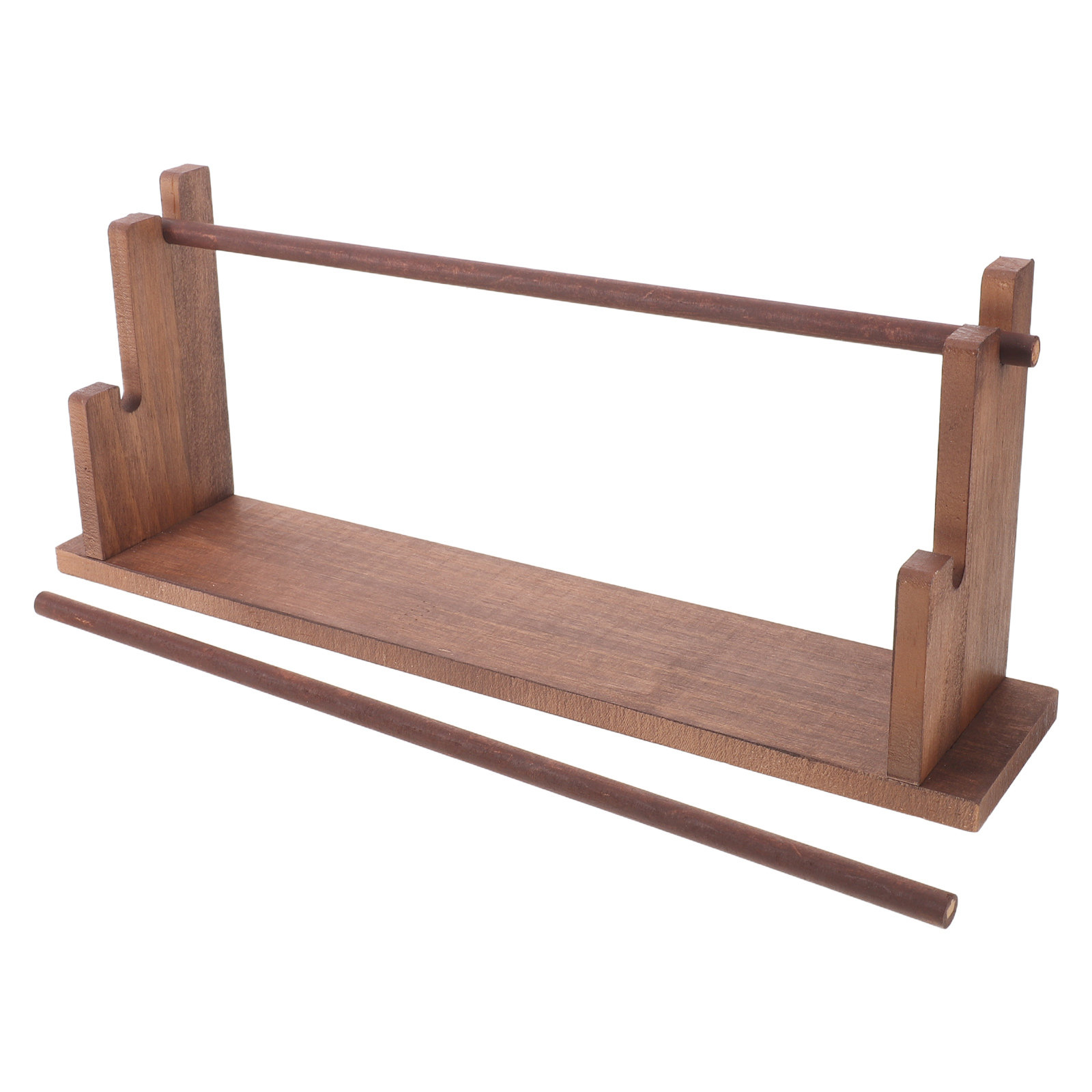 Florist Supply Shop - Organizador de Cintas de Madera Sólida