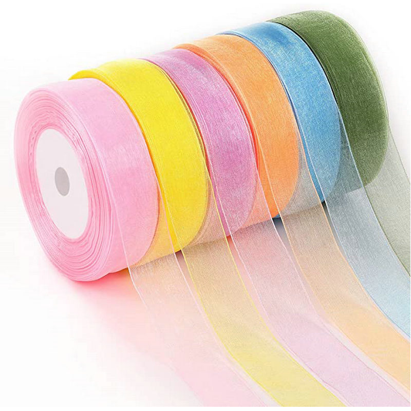 Ribbon Organza Roll - Cinta de Organza para envolver regalos,