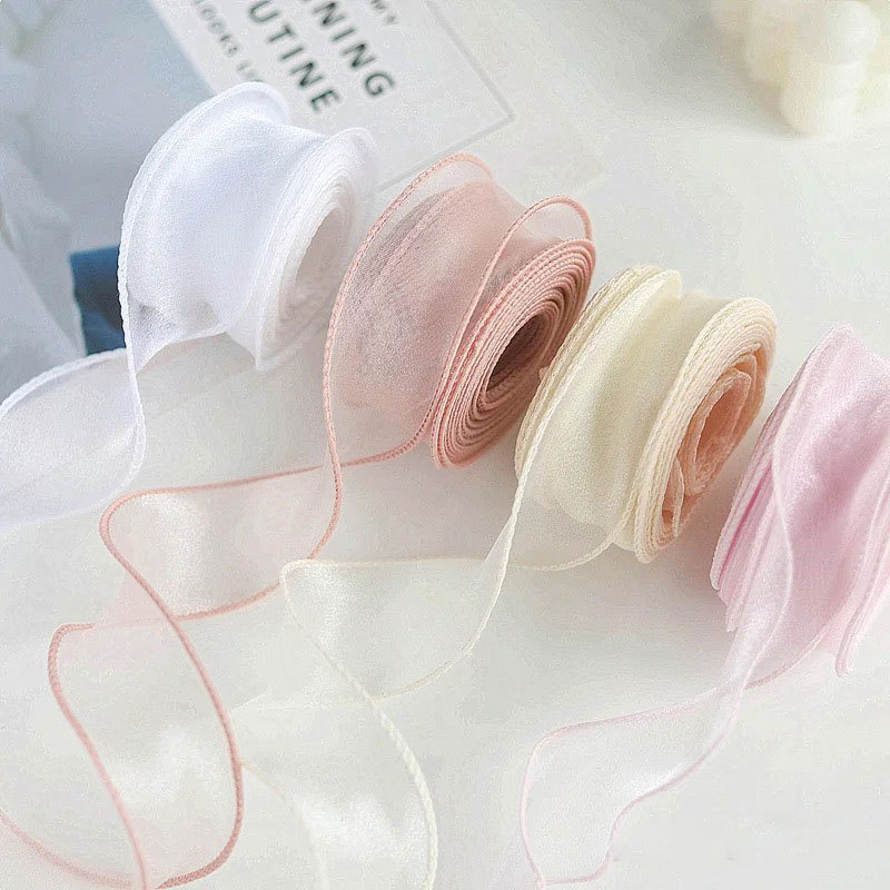 Rollo de cinta de seda de 10 y - Ribbon Organza Roll reseña y precio