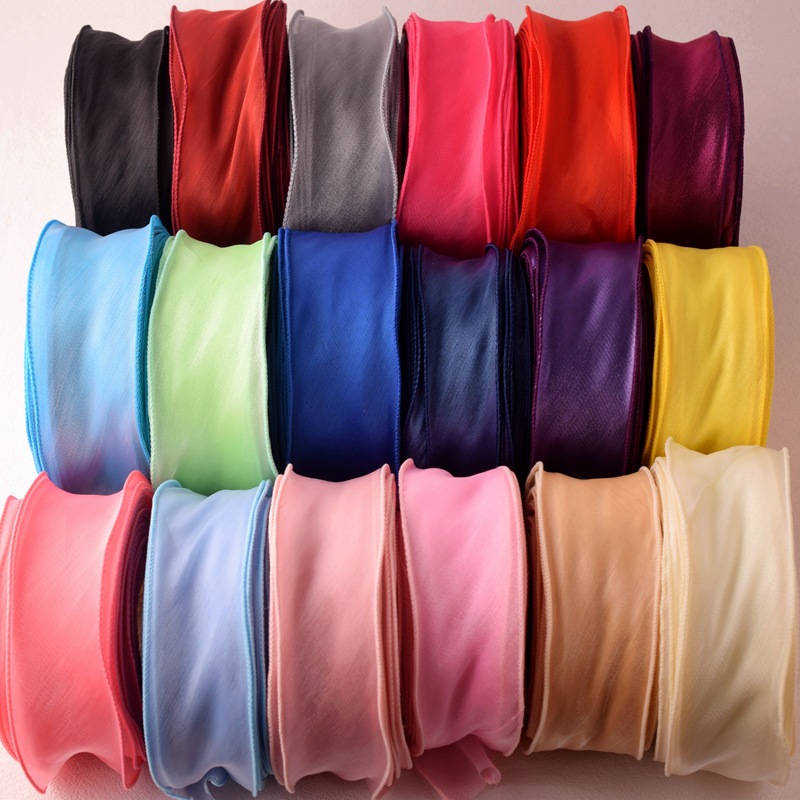 Cinta de Organza satinada, rol - Ribbon Organza Roll reseña y precio