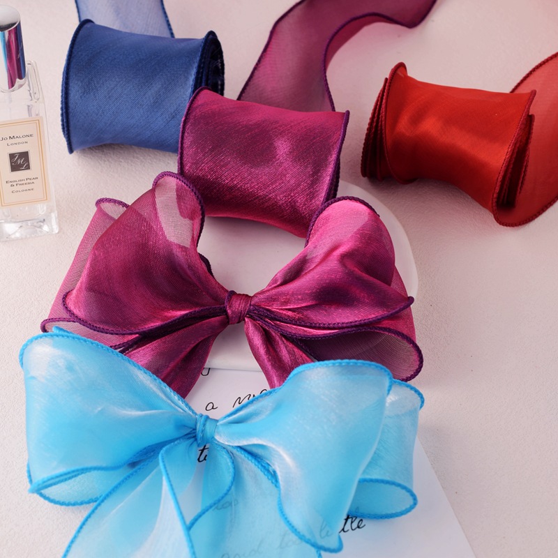 Cinta de Organza satinada, rol - Ribbon Organza Roll reseña y precio
