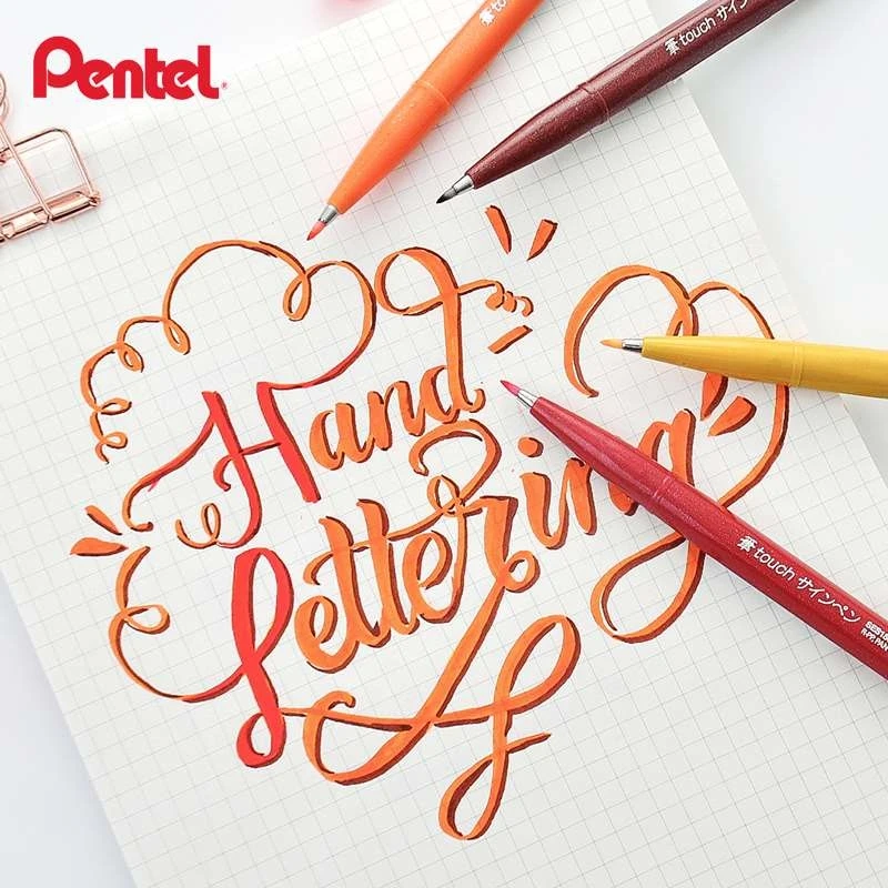Bolígrafos con pincel táctil P - Pentel Pen Sign Pen reseña y precio