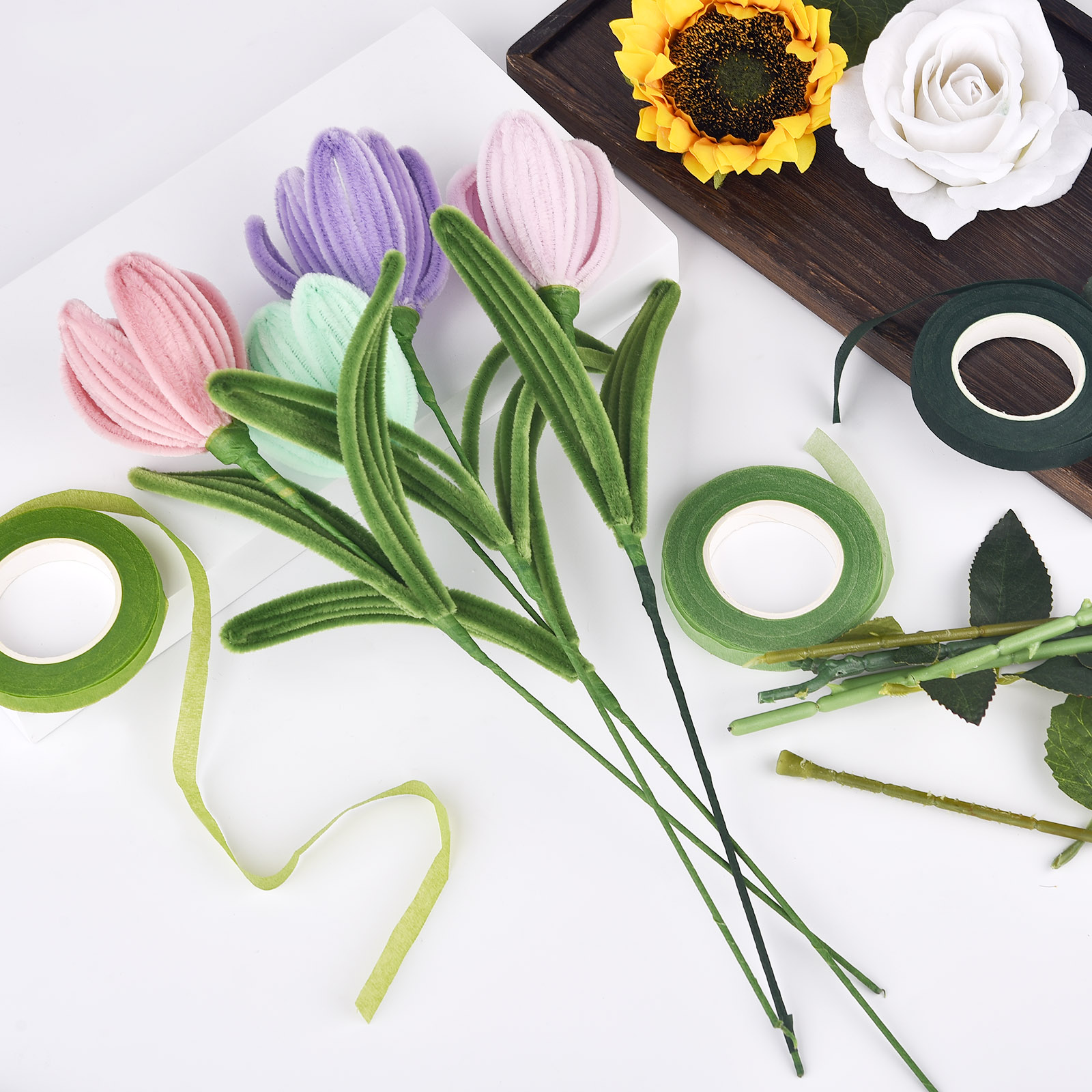 Cinta de tallo Floral de 30 ya - Florist Flower Supply reseña y precio