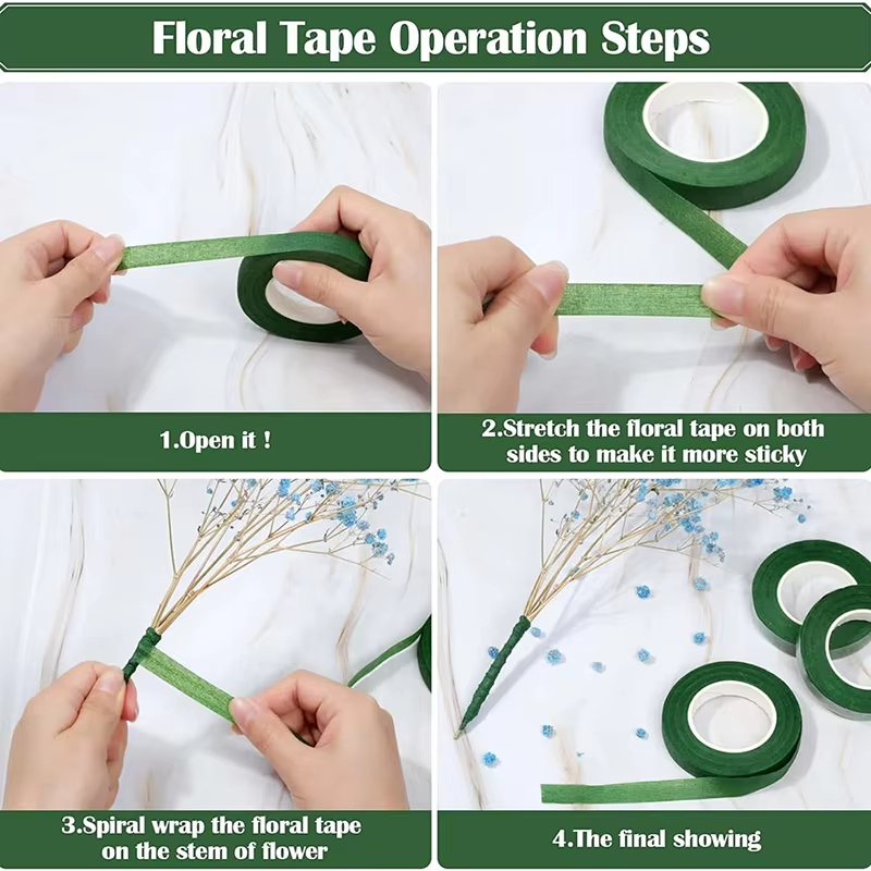 Cinta Floral Verde de 20 Yarda - Florist Flower Supply reseña y precio