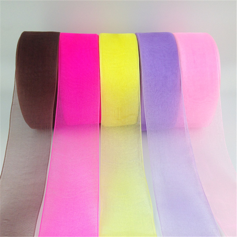 Cinta de organza para embalaje - Ribbon Organza Roll reseña y precio