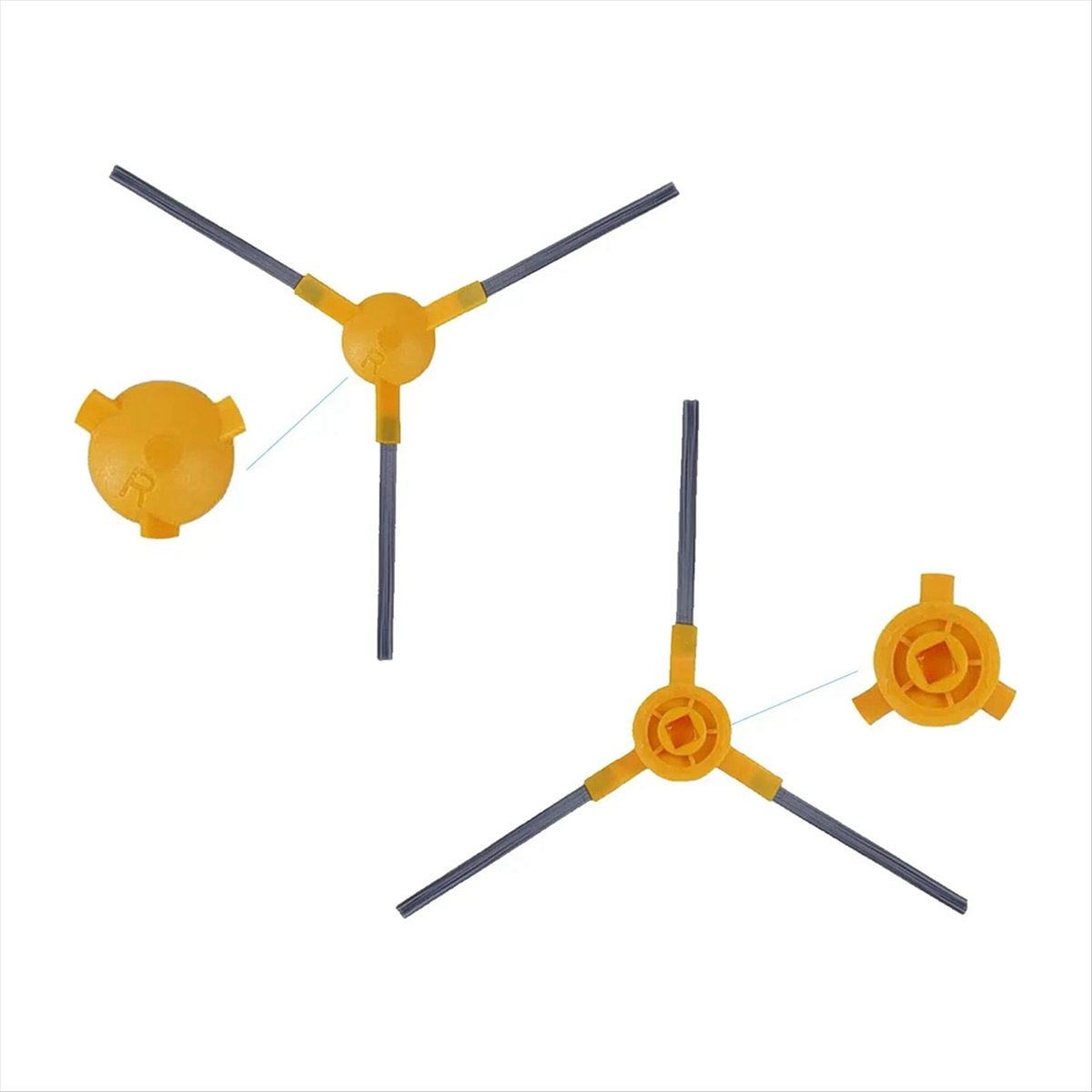 Para RV-R670S, cepillo lateral - B&J Florist Supply Nyc reseña y precio