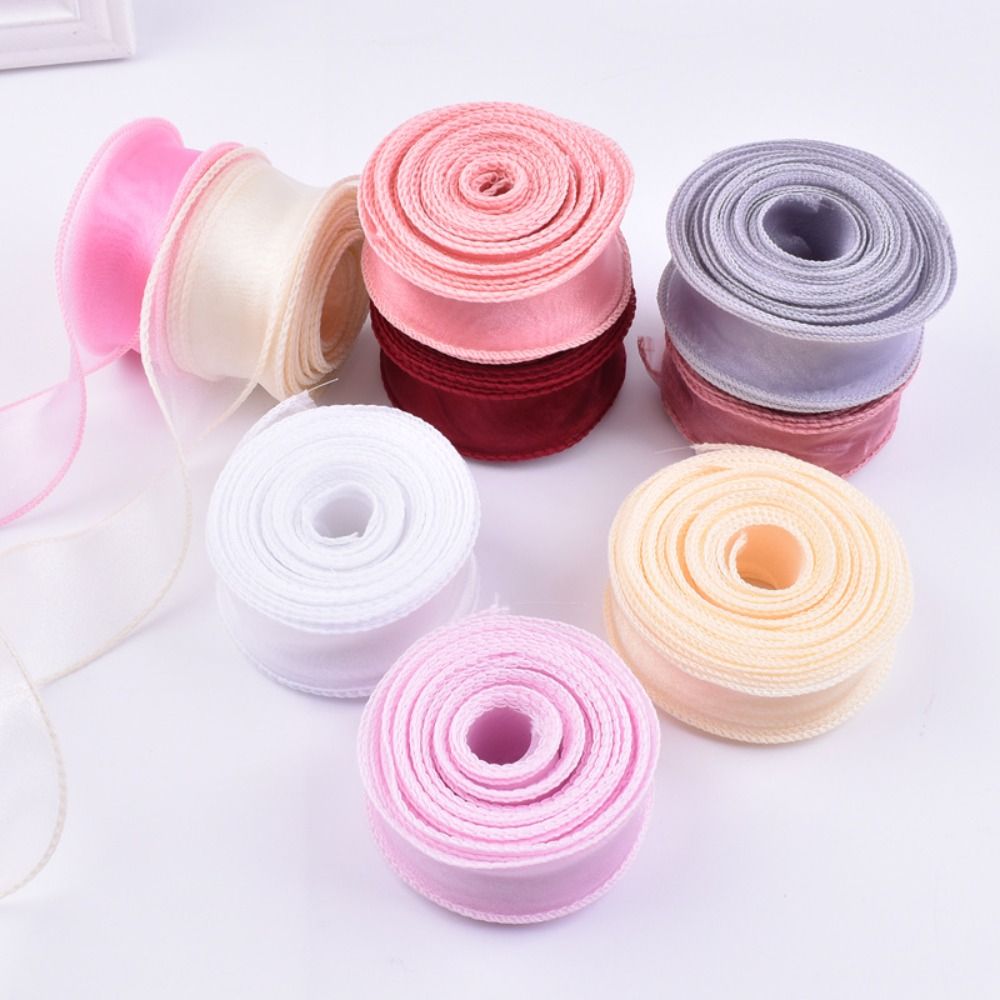 Rollo de cinta de satén para e - Ribbon Organza Roll reseña y precio