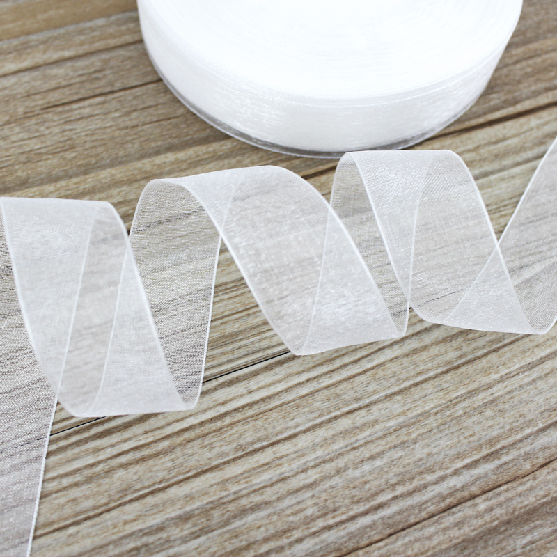 (50 yardas/rollo) cintas de Or - Ribbon Organza Roll reseña y precio