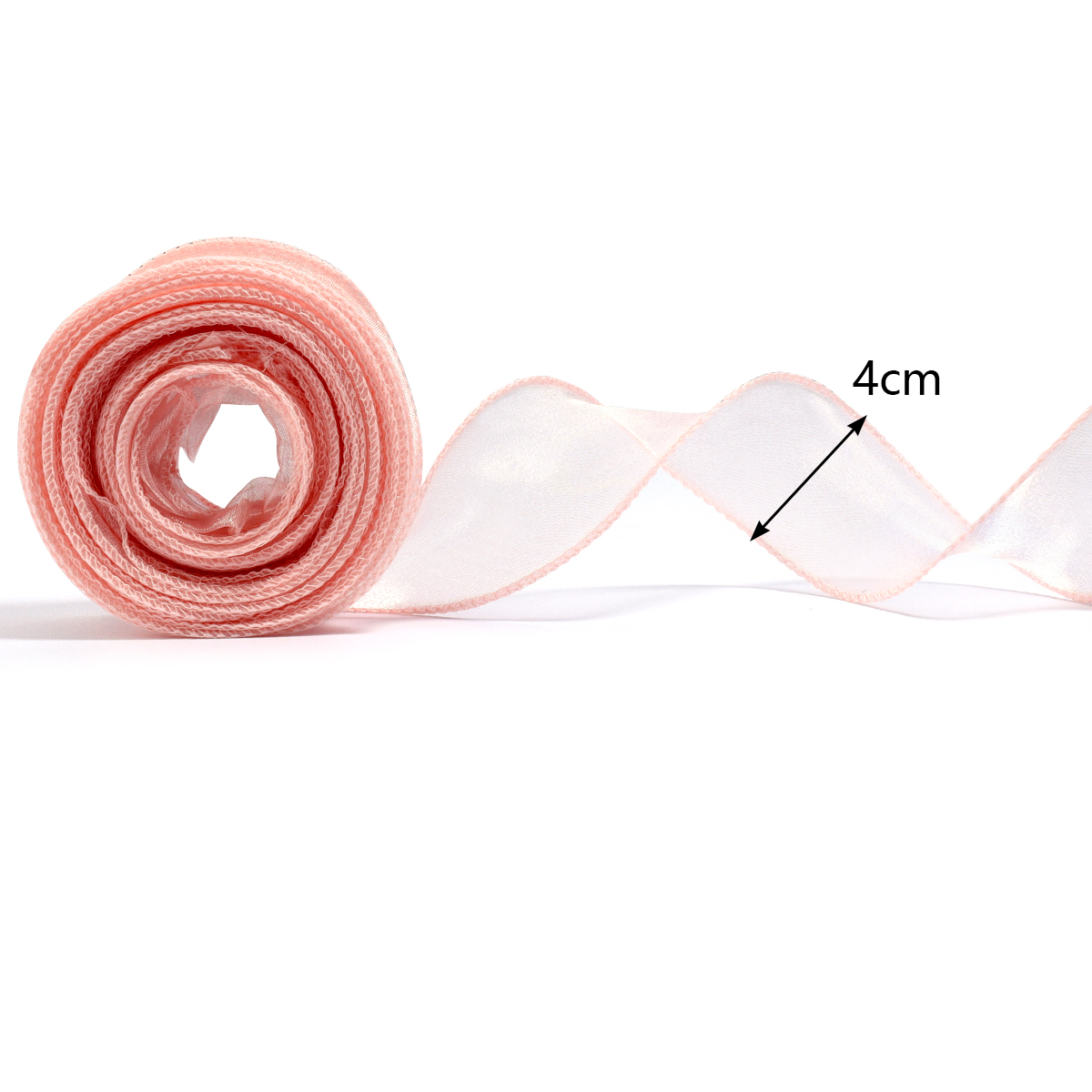 10 yardas/rollo de cinta de ga - Ribbon Organza Roll reseña y precio