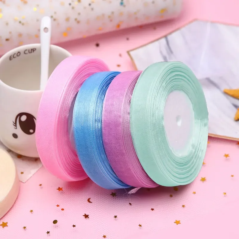 Cintas de Organza de 15 mm, 50 - Ribbon Organza Roll reseña y precio