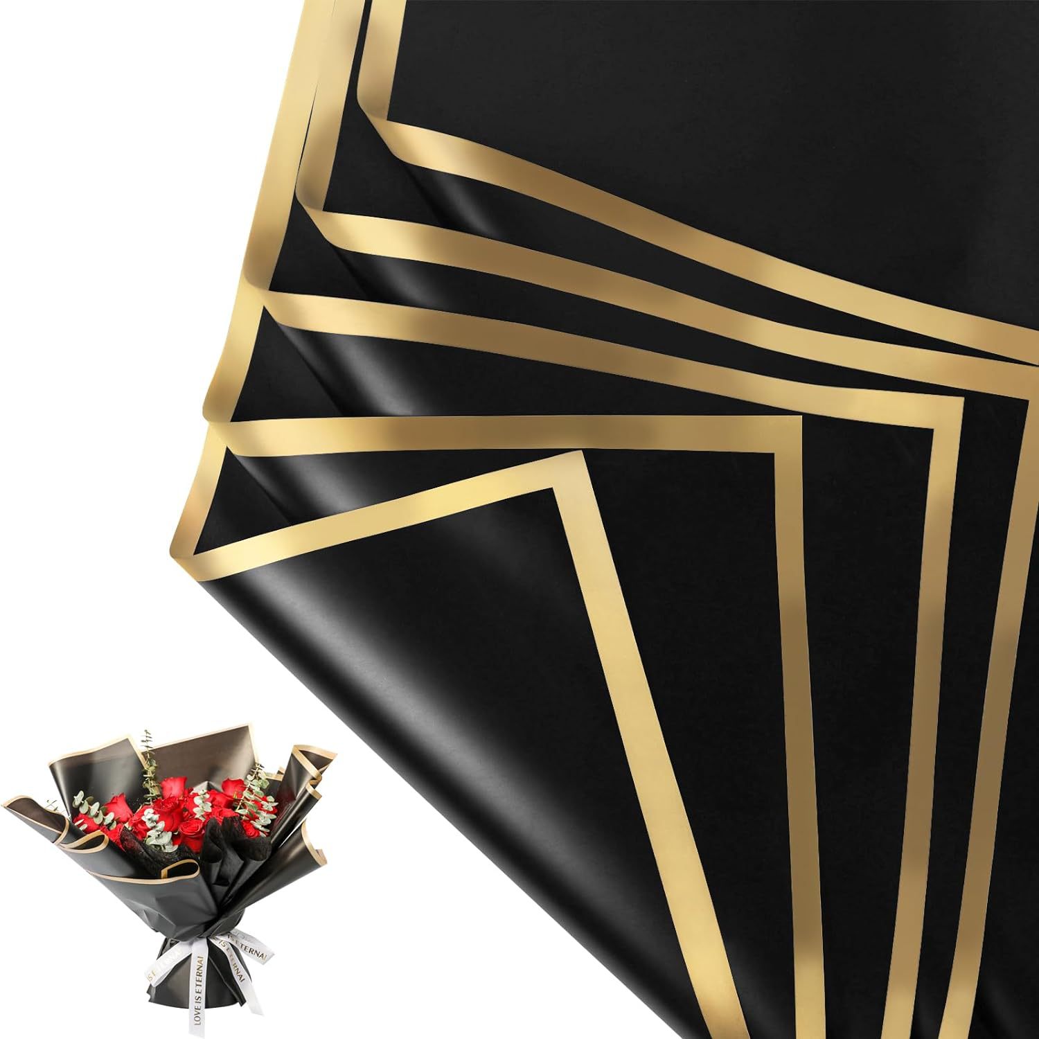 20 Hojas de Papel de Envolver  - Florist Flower Supply reseña y precio