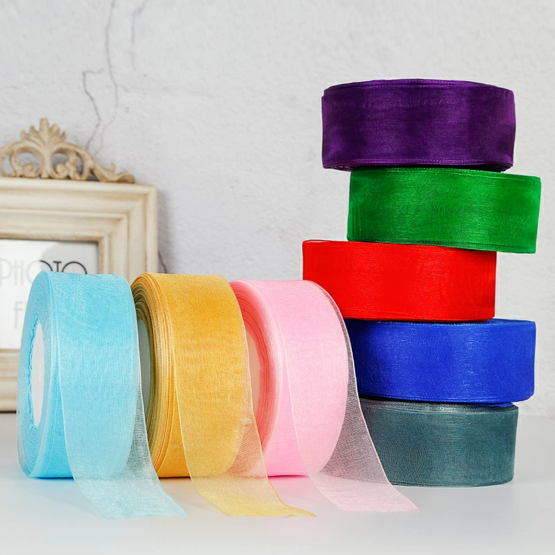 Cinta de Organza de gasa de 4c - Ribbon Organza Roll reseña y precio
