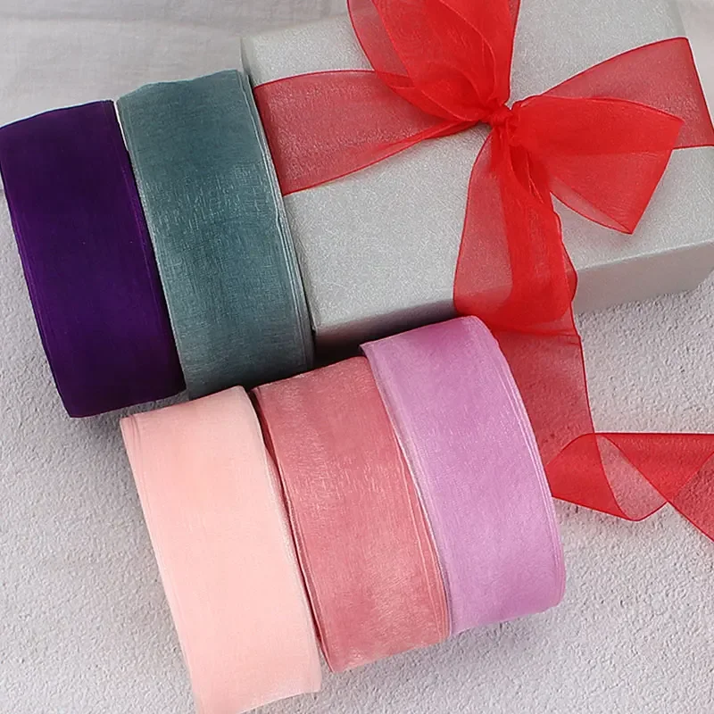 Cinta de Organza de gasa de 4c - Ribbon Organza Roll reseña y precio