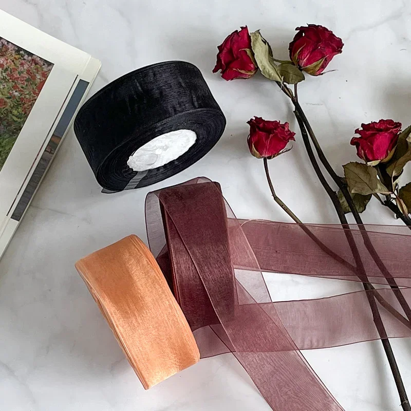 Cinta de Organza de gasa de 4c - Ribbon Organza Roll reseña y precio
