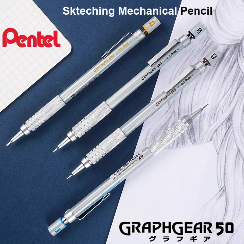 Pentel-lápiz mecánico GraphGea - Pentel Pen Energel reseña y precio