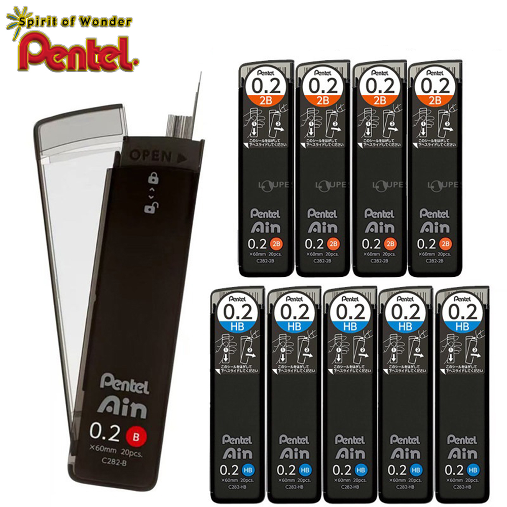 3 Cajas de Minas Pentel C282 d - Pentel Pen Energel reseña y precio